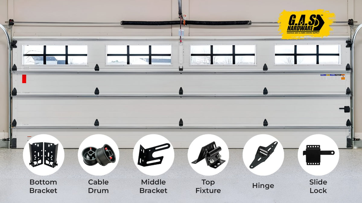 2" Roller, 6200ZZ Bearing Extra Quiet Nylon Roller, 7" Stem, Pack of 10 Black Series - Garage and Sliding Door Hardware