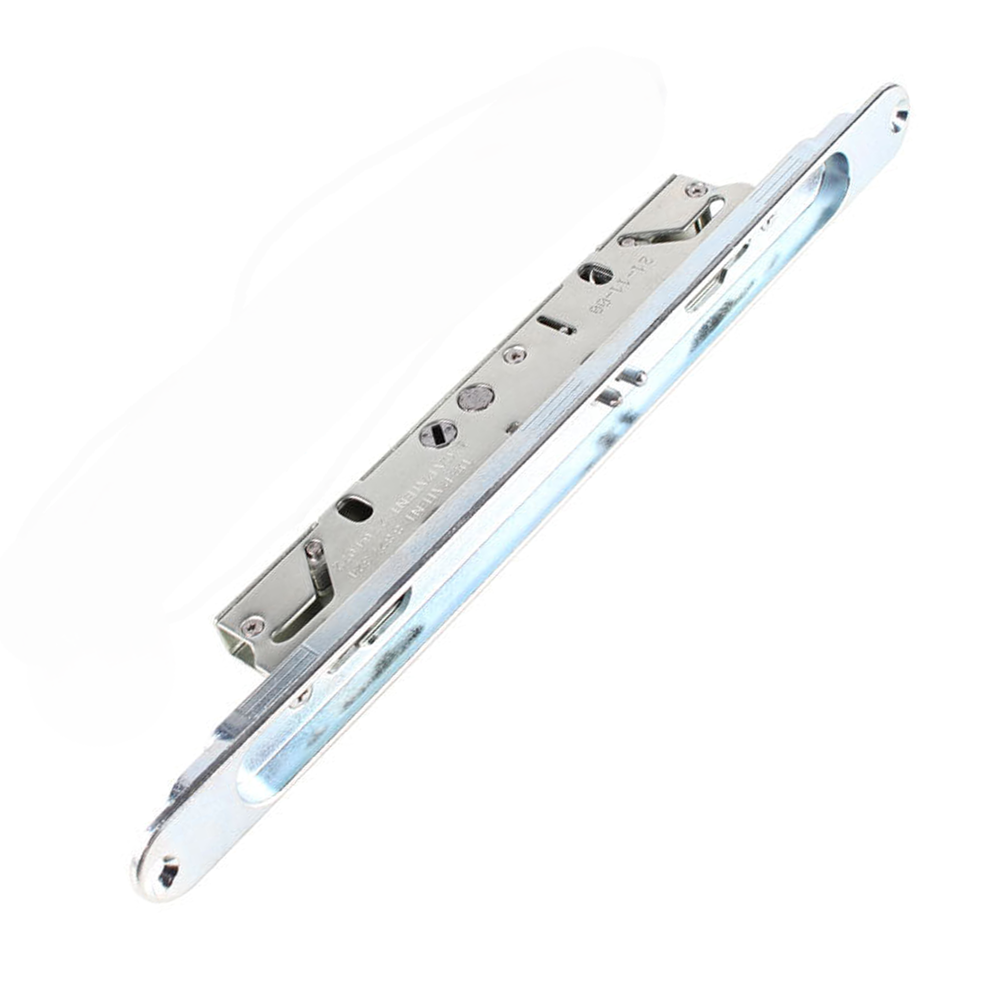 12-1/2" Sliding Door Multi-Point Mortise Lock with Screws for OFFSET position (16-864-X-CT) - Garage and Sliding Door Hardware