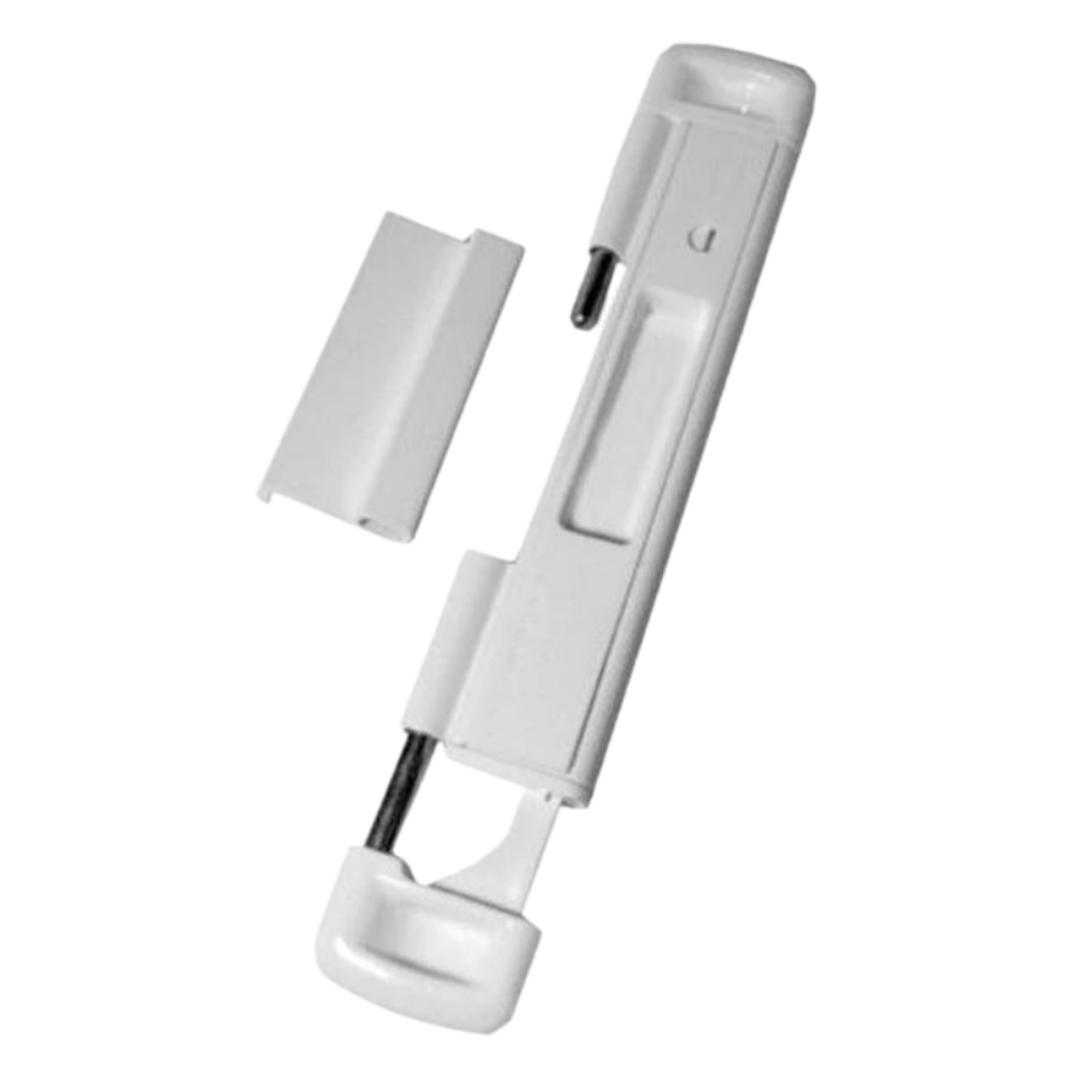 CAL Double Bolt Sliding Door Security Lock (DL-2BOLT-W) - Garage and Sliding Door Hardware