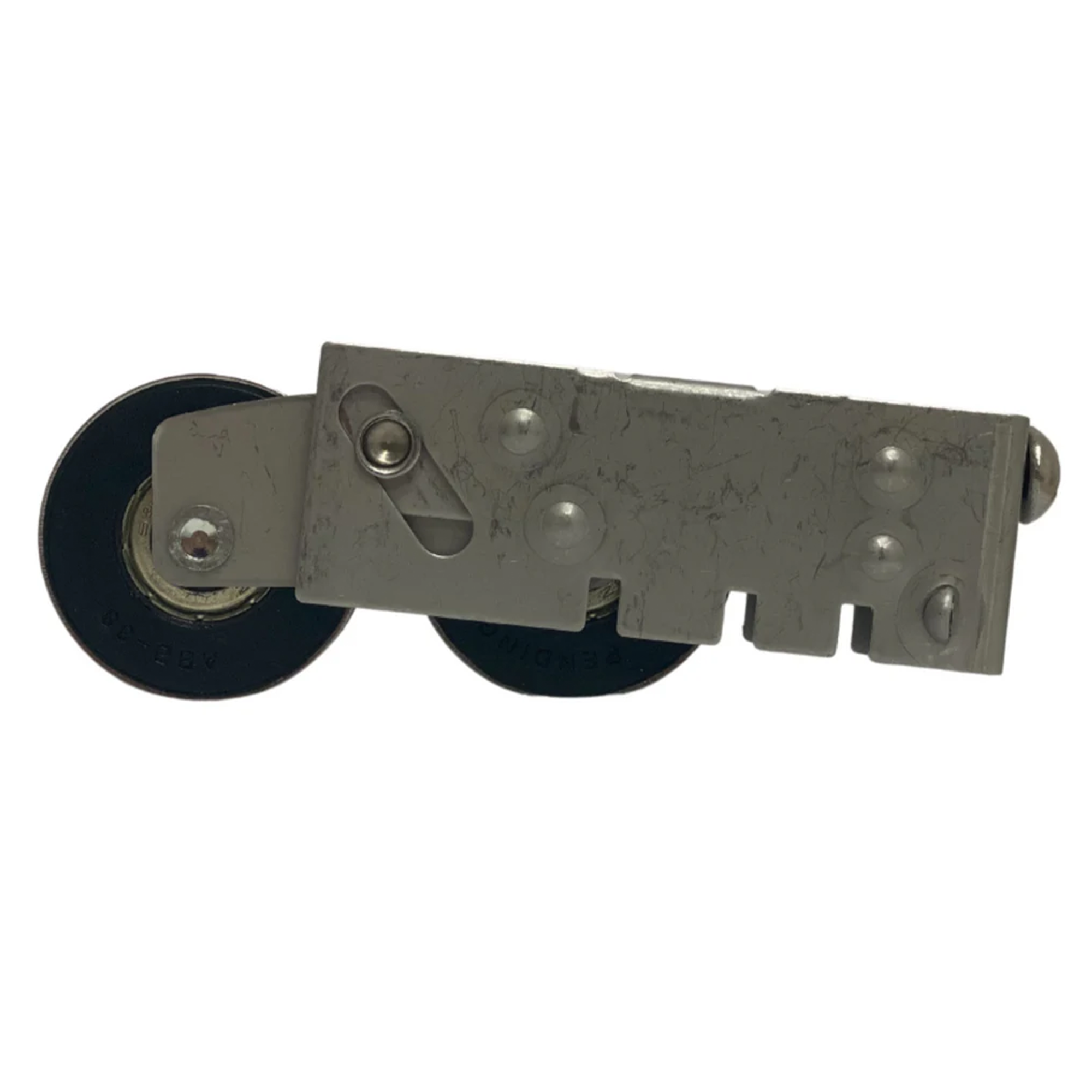 (DR-271) NuAir Tandem Roller for Sliding Glass Doors - 1-1/4" Wheel - STAINLESS STEEL - Garage and Sliding Door Hardware