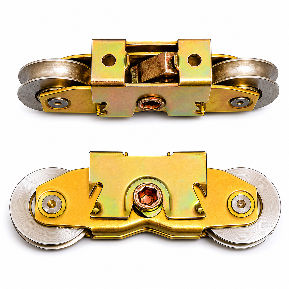 1-1/4 in. Andersen Steel Ball Bearing Sliding Door Tandem Roller Assembly (DR-750-1997061)