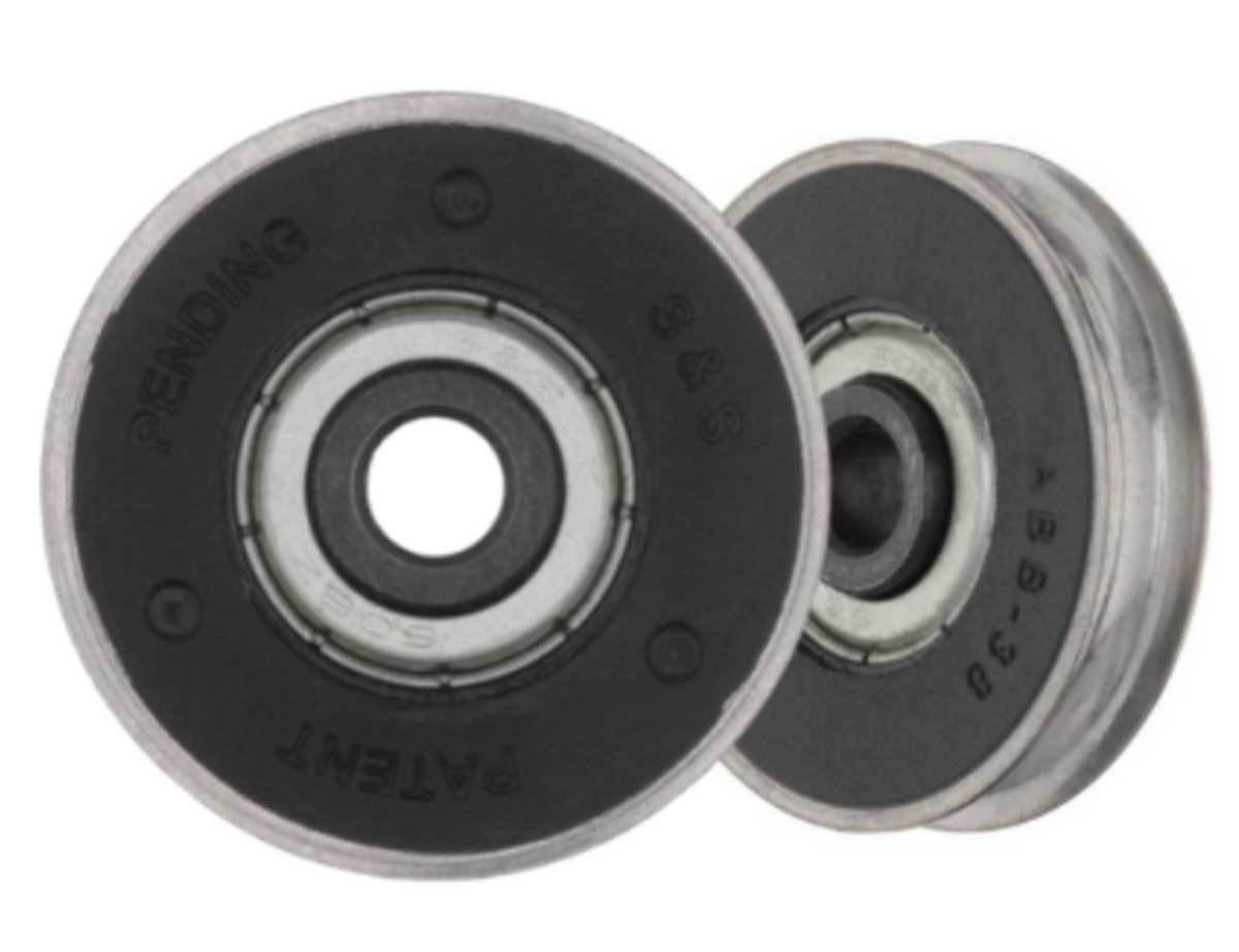 Croft Premium Roller Replacement for Sliding Glass Patio Doors - 1-1/4" Precision Bearing Steel Wheel - Garage and Sliding Door Hardware