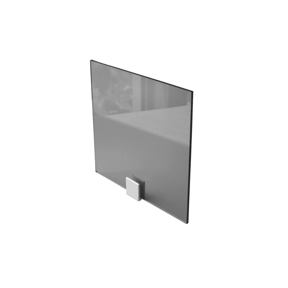 Tempered Grey Glass, 34x92 - 3/16" Thickness (GG-3492) - Garage and Sliding Door Hardware