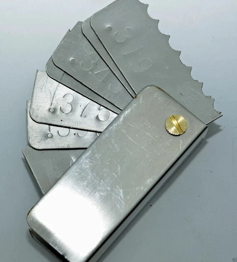 Garage Door Spring Measure Tool Commercial Pocket Wire Gauge (GDWGC) - Garage and Sliding Door Hardware