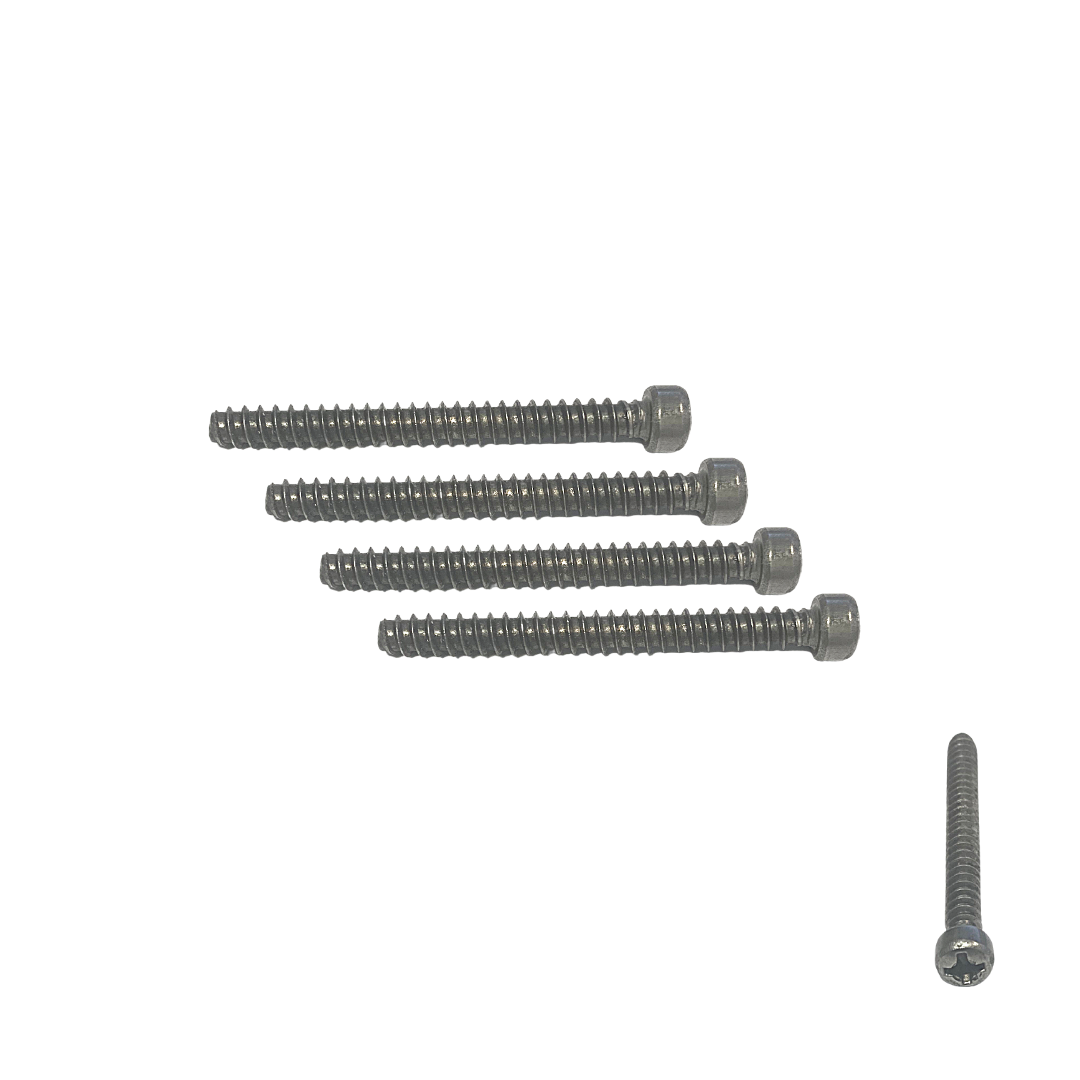 Adjustable Screw for Screen Doors | Screws for Patio Screen Glass Door Repair (SDC-900-14) (Pack of 4) - Garage and Sliding Door Hardware