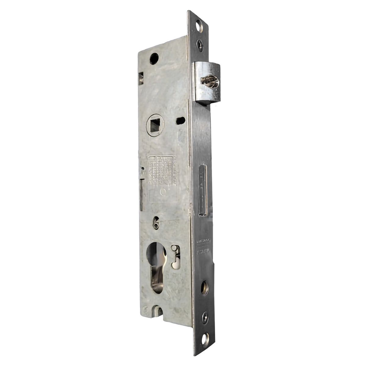 8-17/64" Interlock Single Point Stainless Steel Mortise Lock - Garage and Sliding Door Hardware