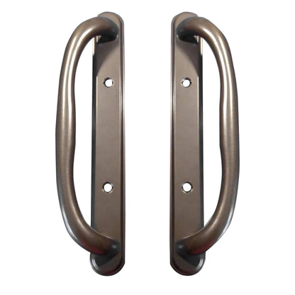 10" Olympus Sliding Patio Door Non-Keyed Dummy Handle Set, No Latch, 3-15/16" Hole Spacing, Fits 1-1/4" to 2-1/4" Door Thickness - Garage and Sliding Door Hardware