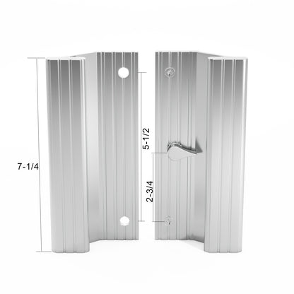 Kawneer Sliding Patio Glass Door Handle Aluminum Anodized 13-541 - Garage and Sliding Door Hardware