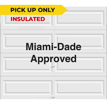 16' x 7' - Long Panel - Insulated  Steel Back - Garage and Sliding Door Hardware