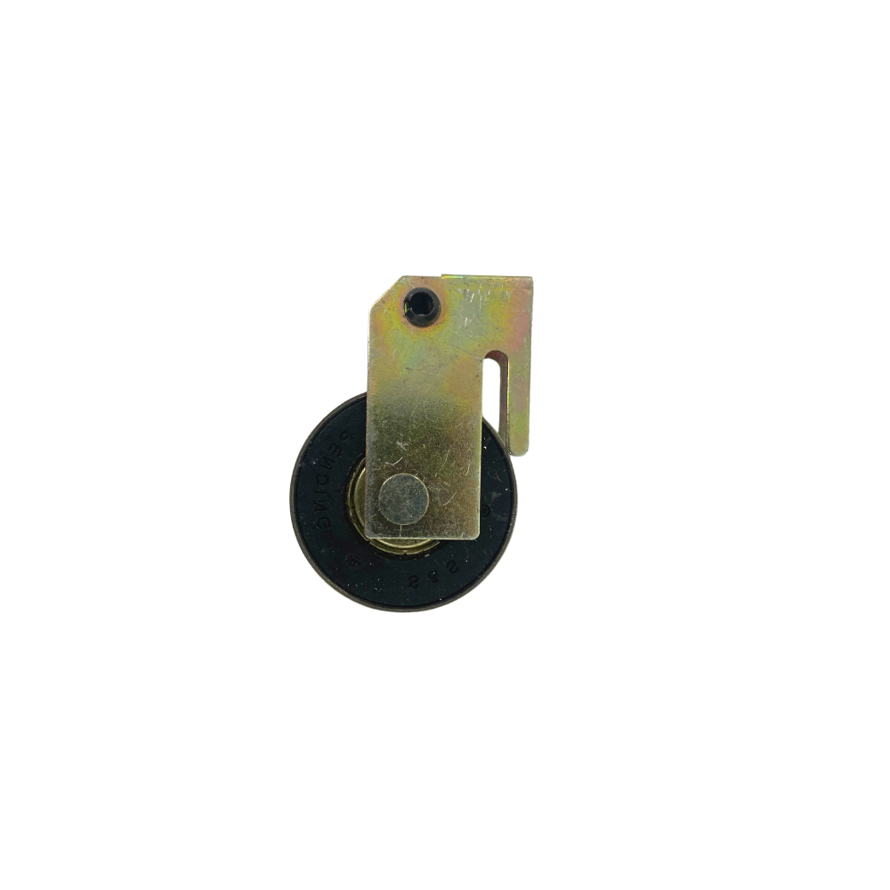 Look Corner Roller without Casing for Sliding Doors | Roller Replacement for Patio Glass Door Repair | Steel Roller | Fix Sliding Doors Roller Hardware (DR-145-W) - Garage and Sliding Door Hardware