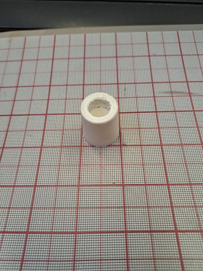 White Sliding Patio Door Rubber Bumper - 1" - Garage and Sliding Door Hardware