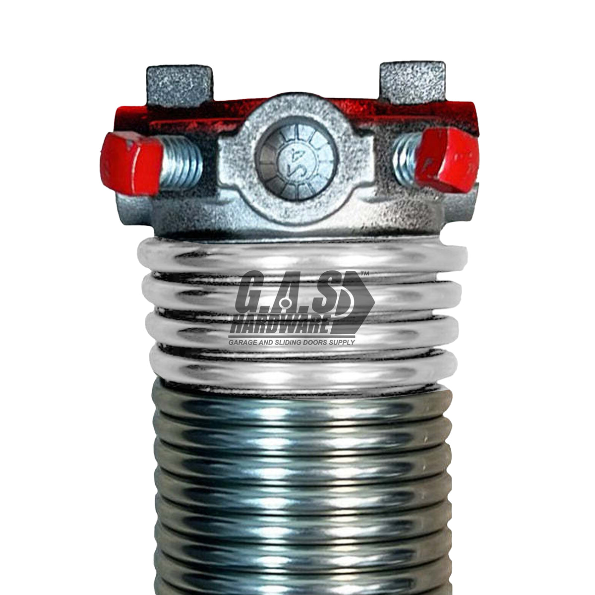 295 x 2 x 49 Galvanized Torsion Spring - Garage and Sliding Door Hardware