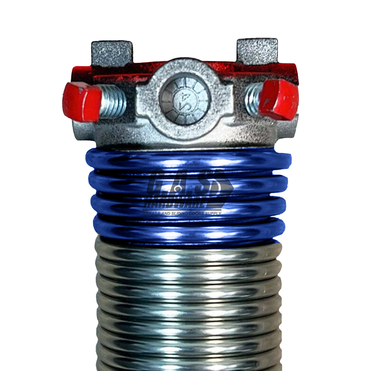262 x 2 x 35 Galvanized Torsion Spring - Garage and Sliding Door Hardware
