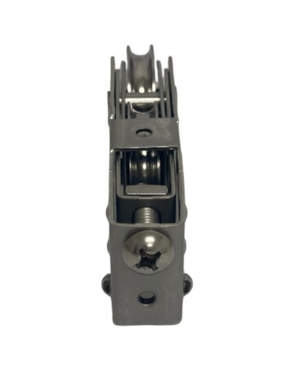 NuAir Tandem Roller for Sliding Glass Doors | Roller Replacement for Patio Glass Door Repair | Steel Precision Bearing Wheel (DR-271) - Garage and Sliding Door Hardware