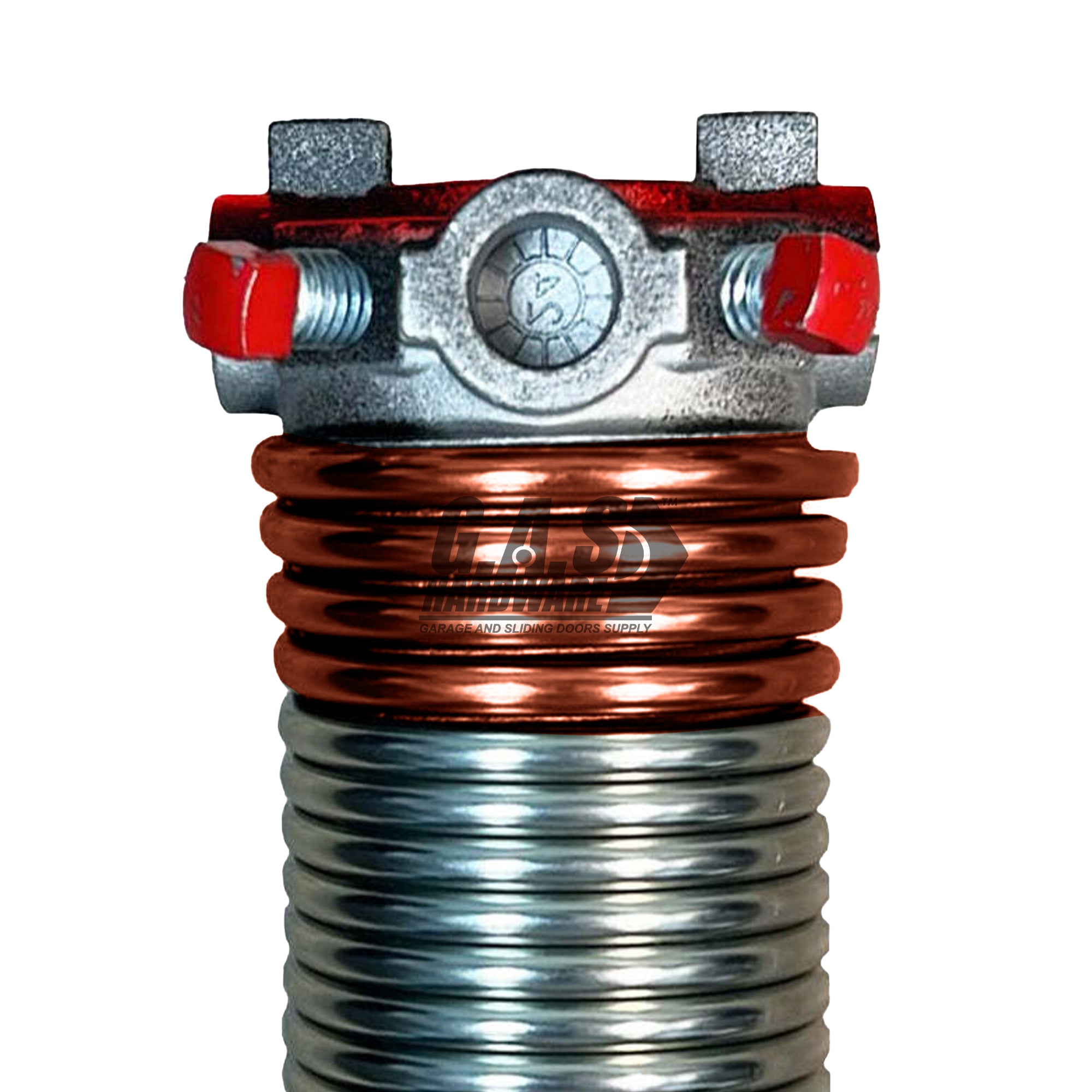 273 x 2 x 36 Galvanized Torsion Spring - Garage and Sliding Door Hardware
