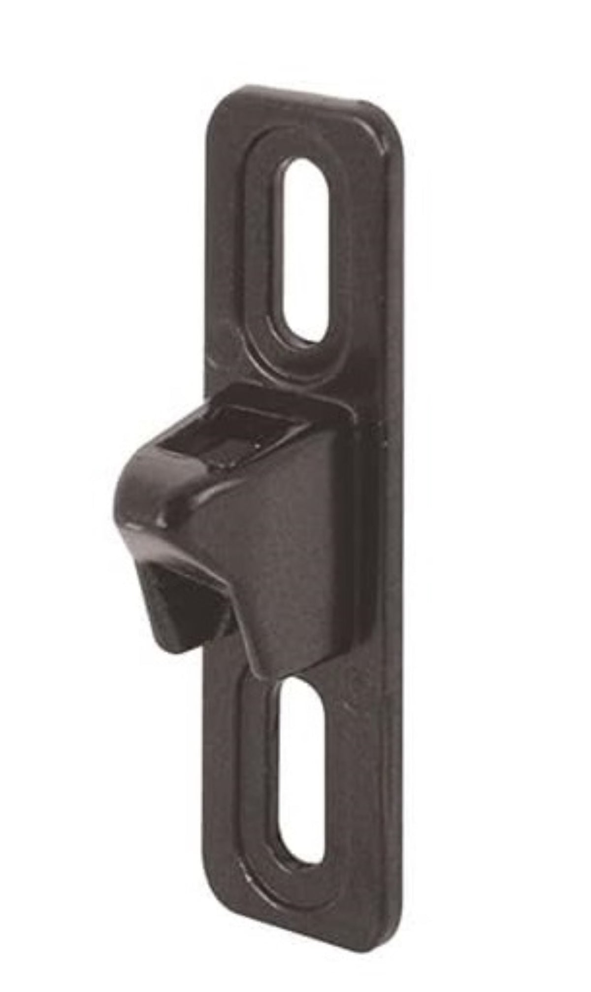 Sliding Door Keeper 1-11/16 In. Mounting Holes | Fix and Repair Glass Door Lock Keeper Replacement - Garage and Sliding Door Hardware