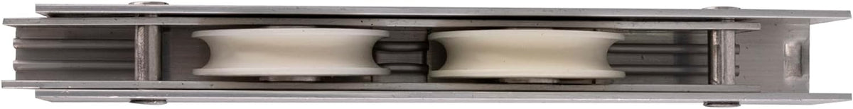 Sliding Glass Door Tandem Roller with Precision Nylon Wheels | Roller Replacement for Patio Glass Door Repair | Fix and Repair Sliding Door Roller Wheels (DR-283) - Garage and Sliding Door Hardware