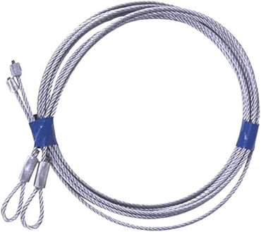 Premium Garage Door Torsion Spring Cable Drum Assembly Pair for 8' Feet High Garage Door Repair - Garage and Sliding Door Hardware