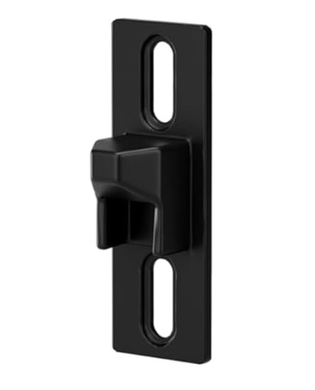 Sliding Door Keeper 1-11/16 In. Mounting Holes | Fix and Repair Glass Door Lock Keeper Replacement - Garage and Sliding Door Hardware