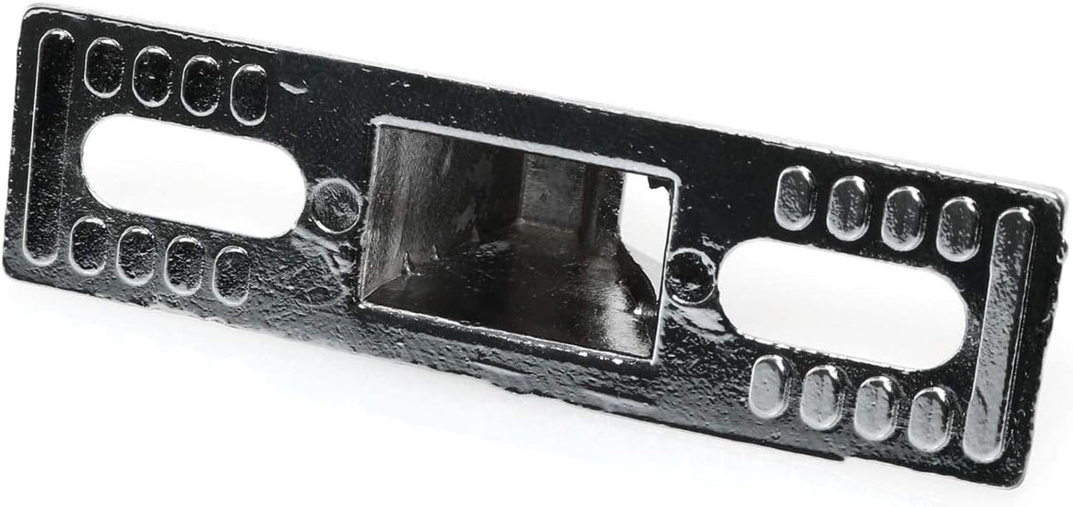 Sliding Door Keeper 1-11/16 In. Mounting Holes | Fix and Repair Glass Door Lock Keeper Replacement - Garage and Sliding Door Hardware