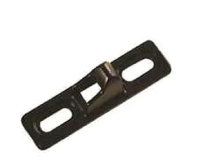 Sliding Door Keeper 1-11/16 In. Mounting Holes | Fix and Repair Glass Door Lock Keeper Replacement - Garage and Sliding Door Hardware