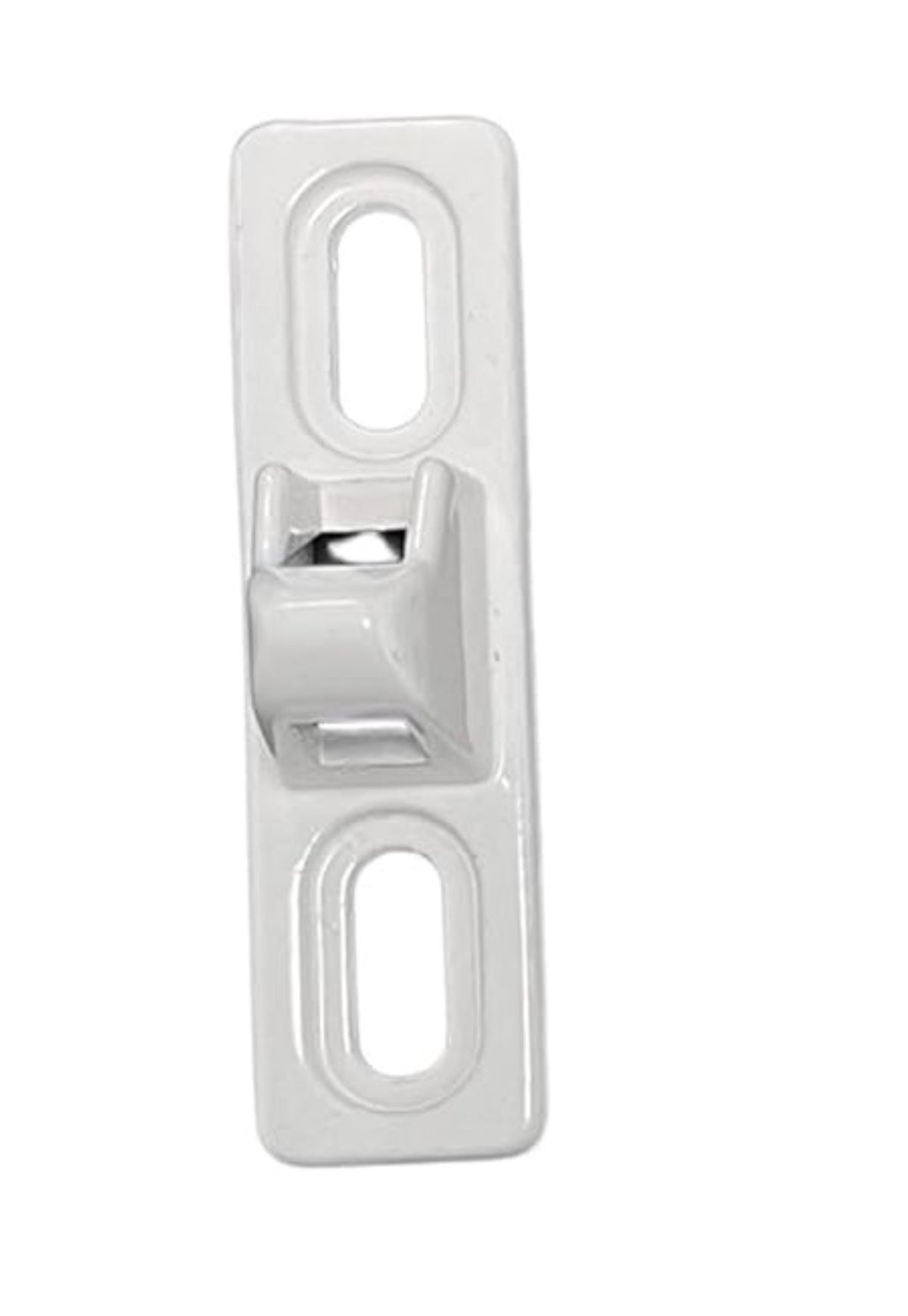 Sliding Door Keeper 1-11/16 In. Mounting Holes | Fix and Repair Glass Door Lock Keeper Replacement - Garage and Sliding Door Hardware