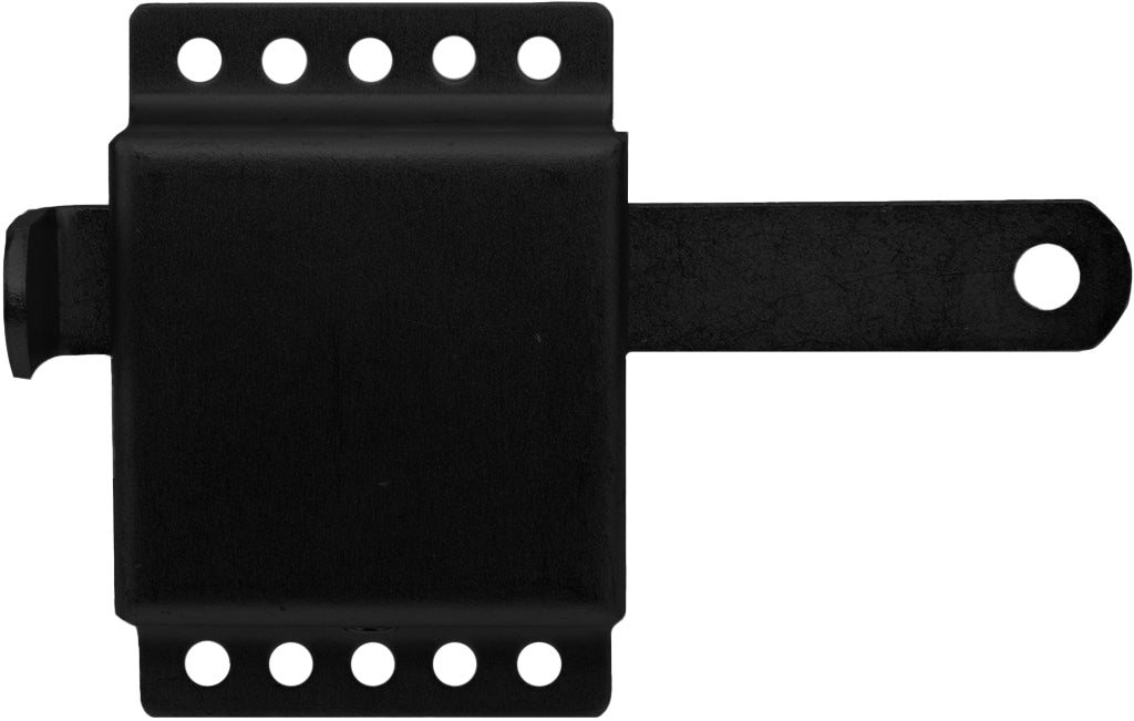Black Series Garage Door Adjustable Slide Lock - Garage and Sliding Door Hardware
