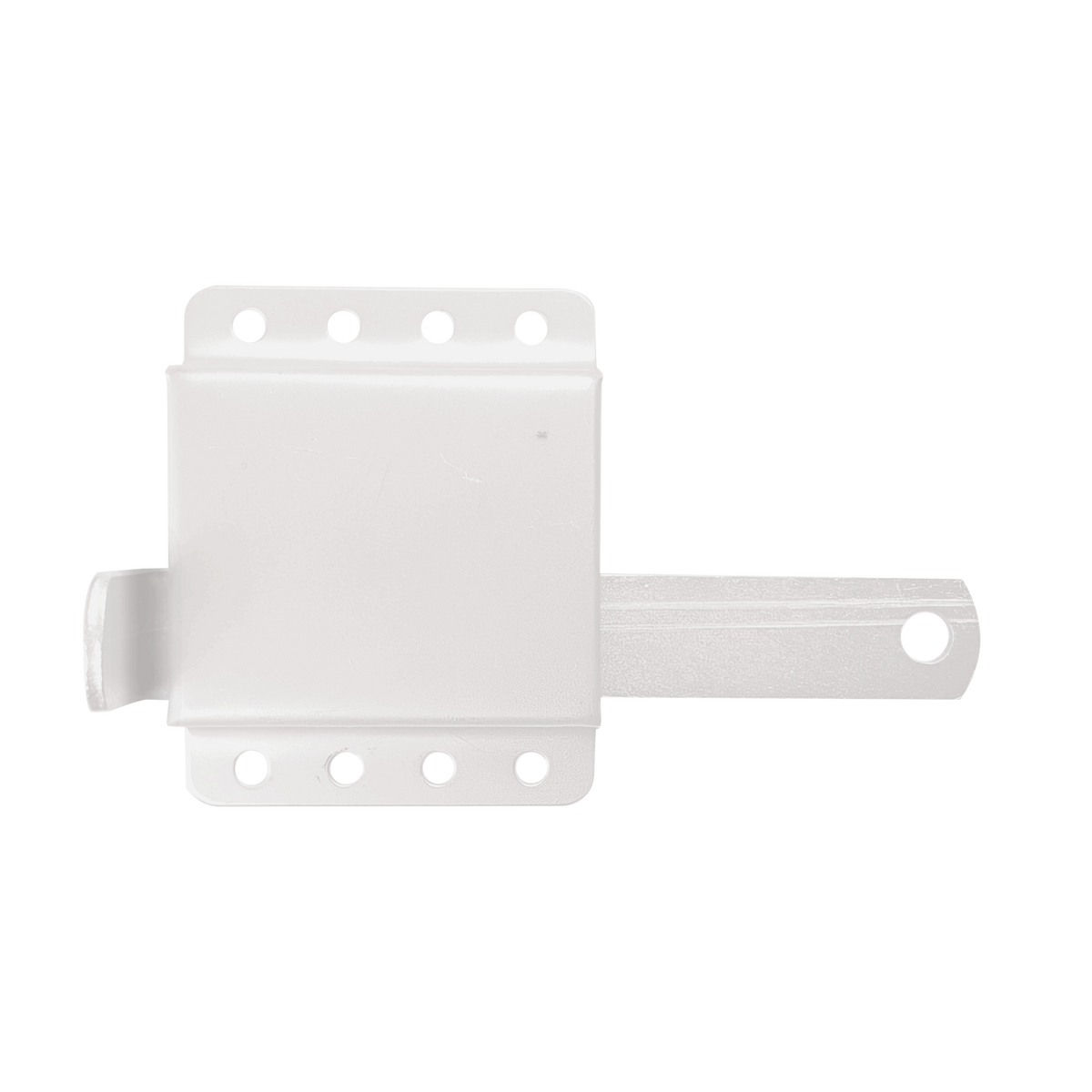 White Series Garage Door Adjustable Slide Lock - Garage and Sliding Door Hardware