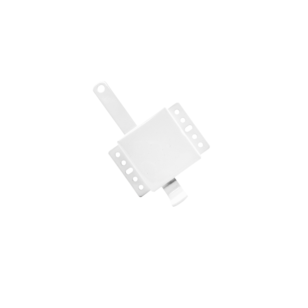 White Series Garage Door Adjustable Slide Lock