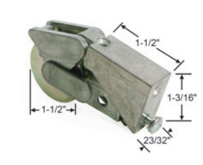 Sliding Glass Patio Door Roller Assembly - Garage and Sliding Door Hardware