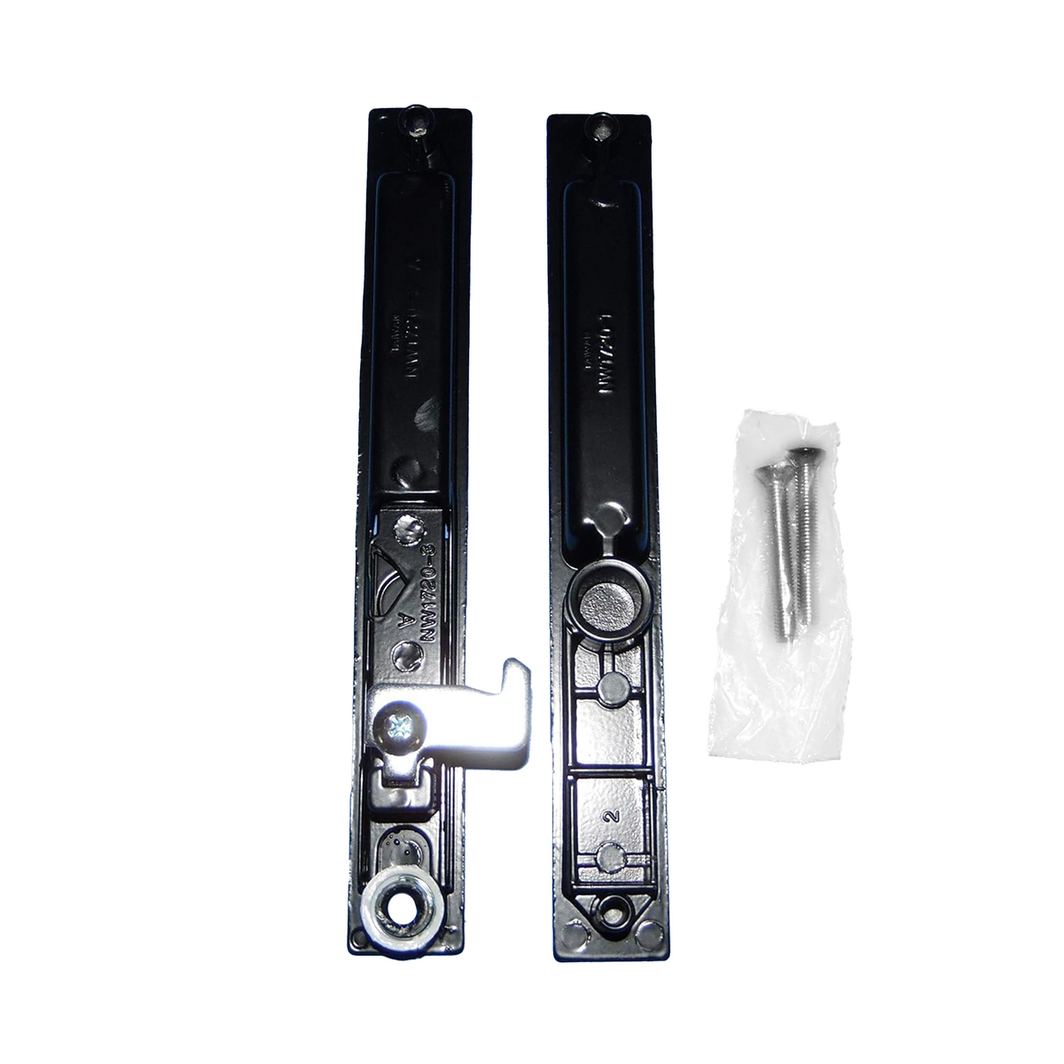 PGT 2500 Series Flush Mount Door Lock Handle with 6-5/8" Hole Spacing (with Nylon Bushing) (DL-433) - Garage and Sliding Door Hardware