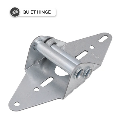 Garage Door 14-Gauge Steel QUIET Hinge # 3 - Garage and Sliding Door Hardware