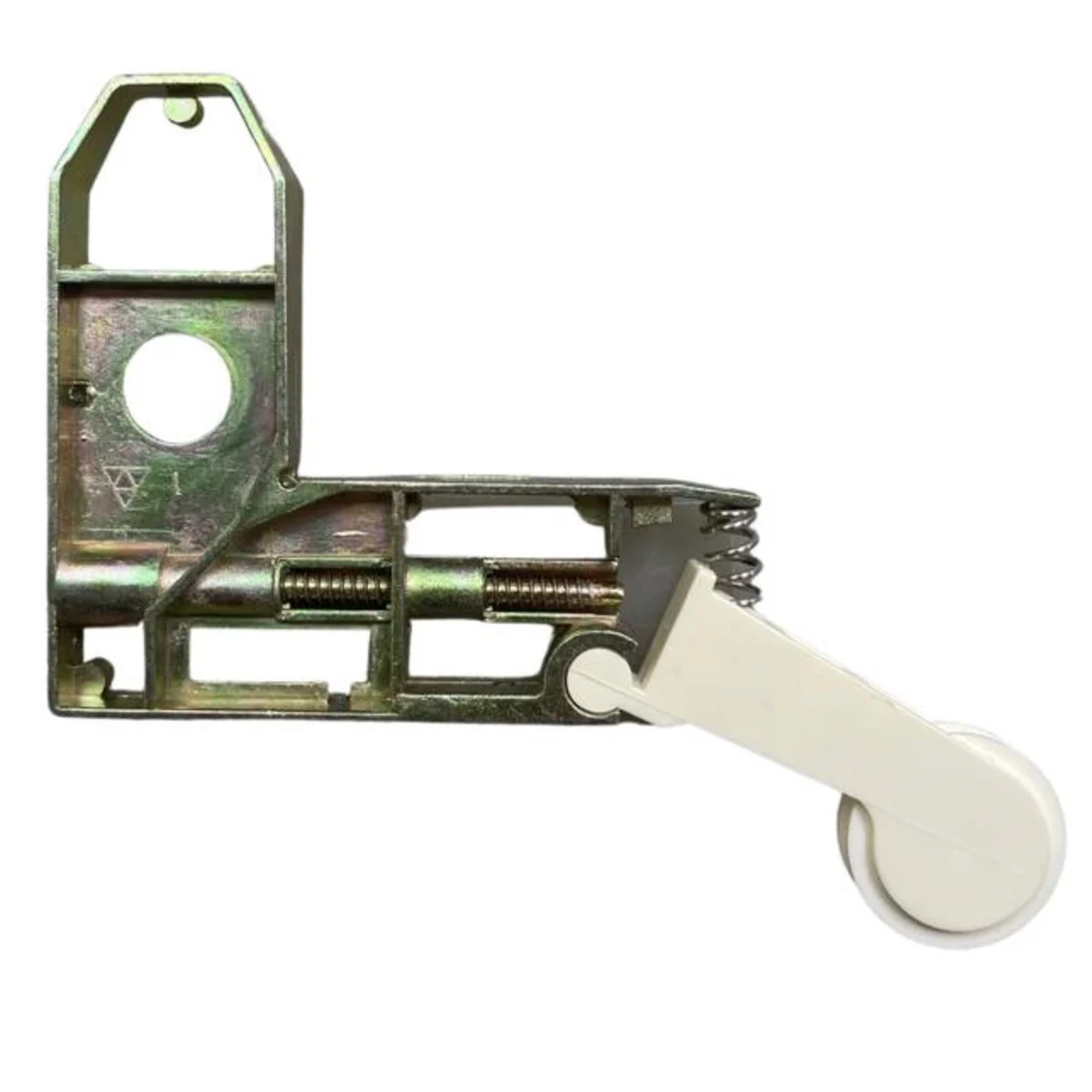 (SR-310) Corner Bracket Assembly for Sliding Screen Door - STEEL WHEEL - Garage and Sliding Door Hardware