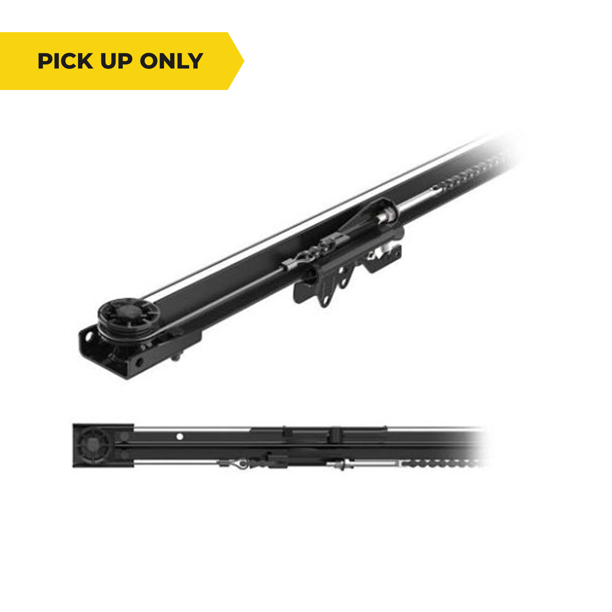 LiftMaster G1707 Chain Drive Standard Trolley Rail Assembly, 1 Piece for 7' High Doors - Garage and Sliding Door Hardware