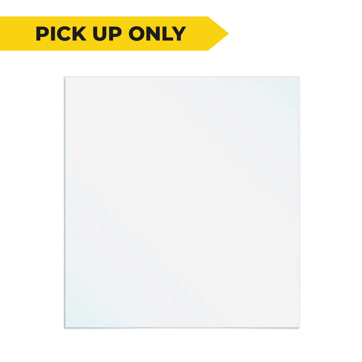 Tempered Clear Glass, 28x76 - 3/16" Thickness (GC-2876) - Garage and Sliding Door Hardware