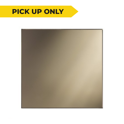 Tempered Bronze Glass, 45x90 - 3/16" Thickness (GB-4590) - Garage and Sliding Door Hardware