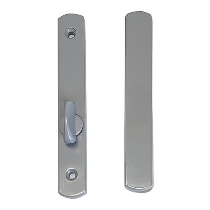 Sliding Door PGT Latch Interior Handle with Thumbturn - 4-1/2" Hole Spacing- DH-618 - Garage and Sliding Door Hardware
