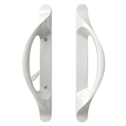 (DH-372) Amesbury Truth Handle Set for Doors, 3-15/16" Hole Space