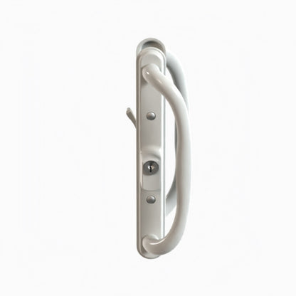 10" Olympus Sliding Patio Door Handle Set Replacement with Keys, 3-15/16" Hole Spacing, Fits 1-1/4" to 2-1/4" Door Thickness - Garage and Sliding Door Hardware