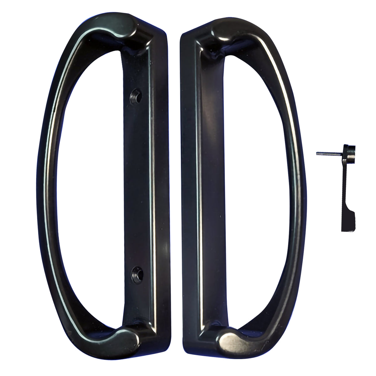 7-1/4" Lawson Sliding Patio Door Handle Set with 3-15/16" Hole Spacing - Garage and Sliding Door Hardware