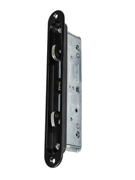 Interlock 2 Point Mortise Lock For Sliding Patio Door with Black Cover