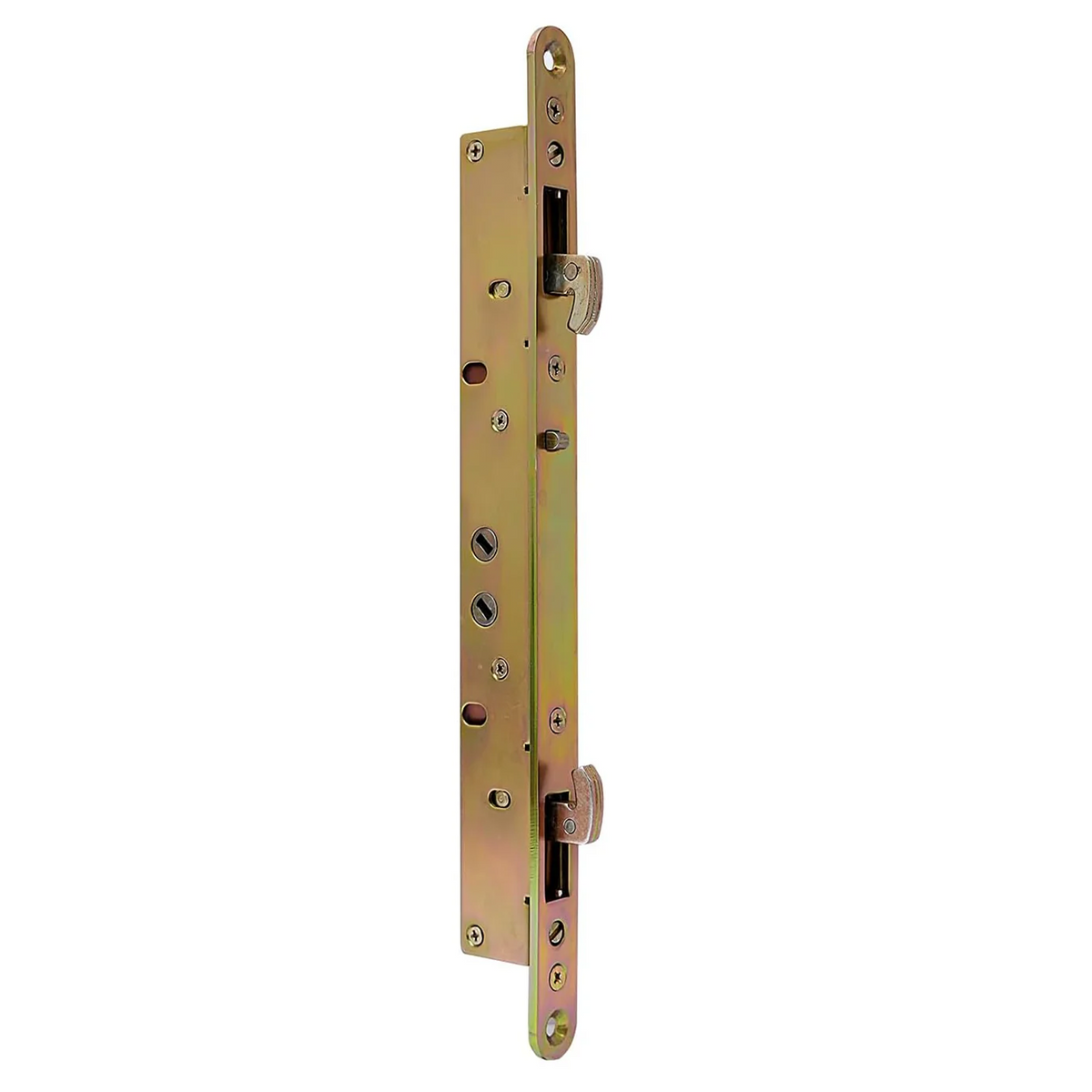 11-3/4" Amesbury Truth Alloy Steel Mortise Lock With Face Plate - Garage and Sliding Door Hardware
