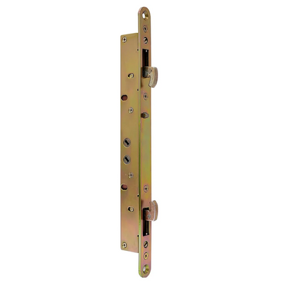 11-3/4" Amesbury Truth Alloy Steel Mortise Lock With Face Plate - Garage and Sliding Door Hardware
