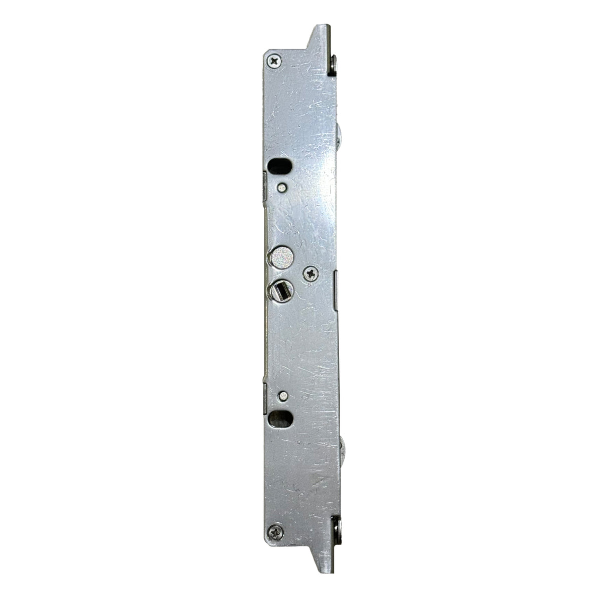 7.97" Hole Spacing Two Point Stainless Steel Mortise Lock Replacement for Sliding Patio Glass Door - Dual Point with Outward Hook Locking Mechanism - Garage and Sliding Door Hardware