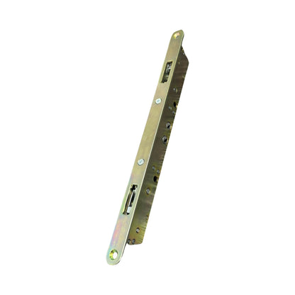 11-3/4" Multi-Point Mortise Lock with Face Plate with NO Anti-Slam Pin for Sliding Glass Doors | Two Point Replacement Locking Mechanism to Fix and Repair Sliding Patio Door Hardware - Alloy Steel - Garage and Sliding Door Hardware