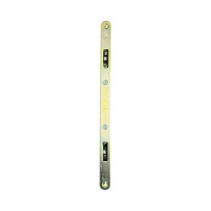 11-3/4" Multi-Point Mortise Lock with Face Plate with NO Anti-Slam Pin for Sliding Glass Doors | Two Point Replacement Locking Mechanism to Fix and Repair Sliding Patio Door Hardware - Alloy Steel - Garage and Sliding Door Hardware