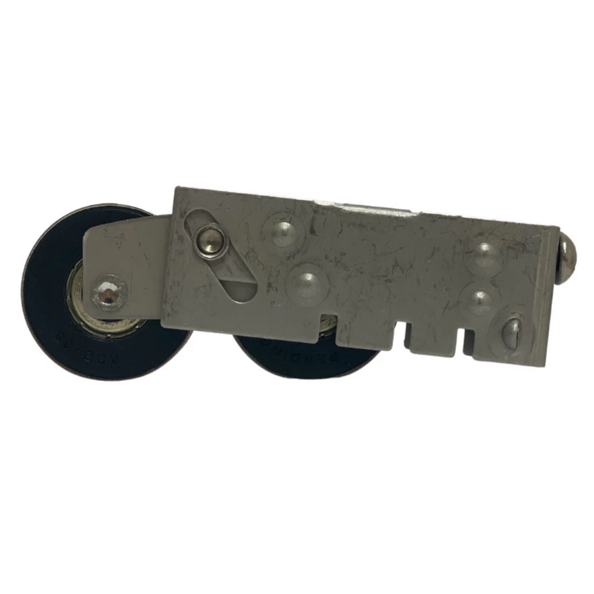(DR-271) NuAir Tandem Roller for Sliding Glass Doors - 1-1/2" Wheel - STAINLESS STEEL - Garage and Sliding Door Hardware