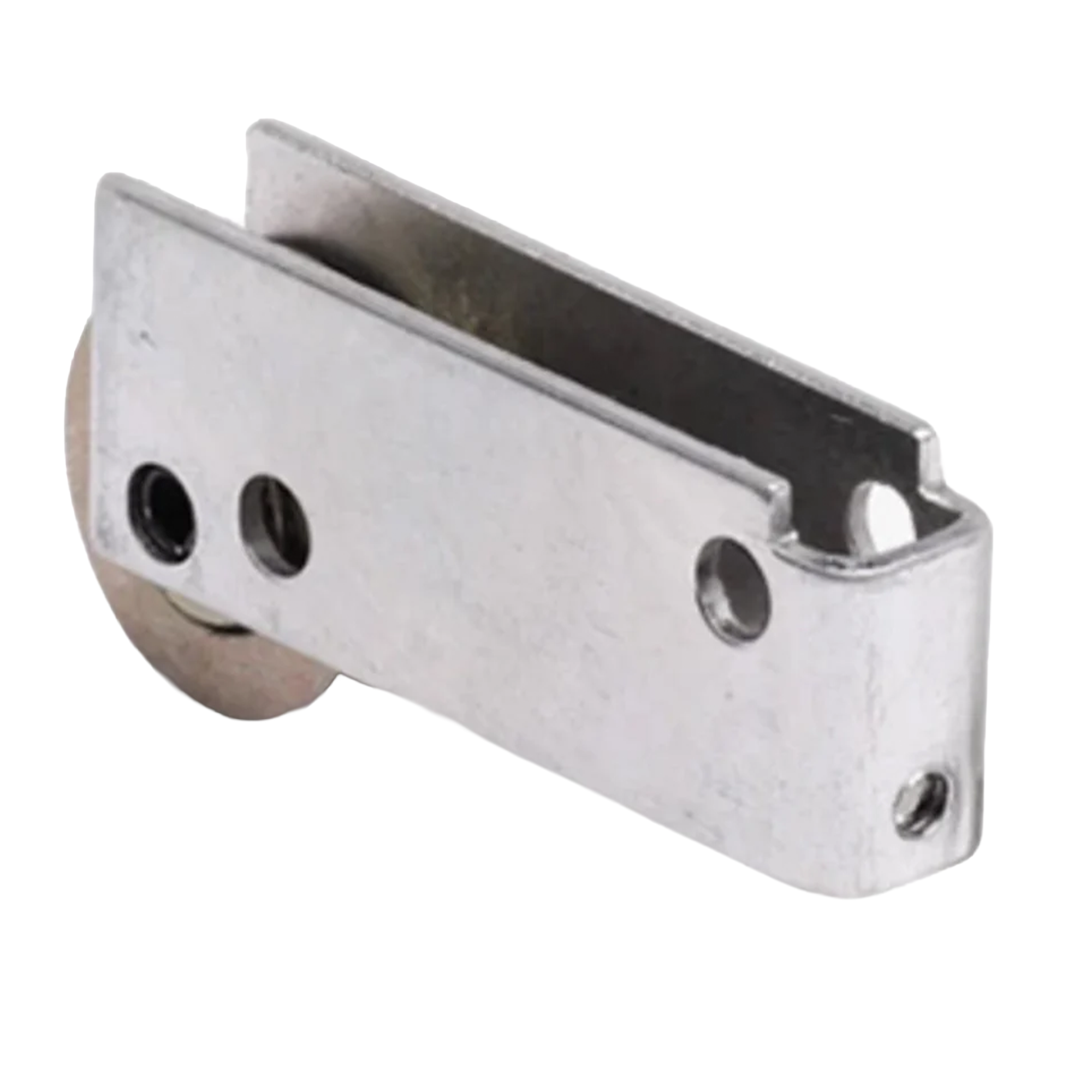 Capitol Sliding Door Roller Assembly w/ Bottom Hole Patio Door Assembly + 1-1/8" Steel Wheel (DR-279-BTM) - Garage and Sliding Door Hardware