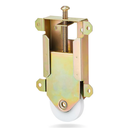(DR-827) Concave Mirror Closet Wardrobe Bottom Roller Assembly - Garage and Sliding Door Hardware