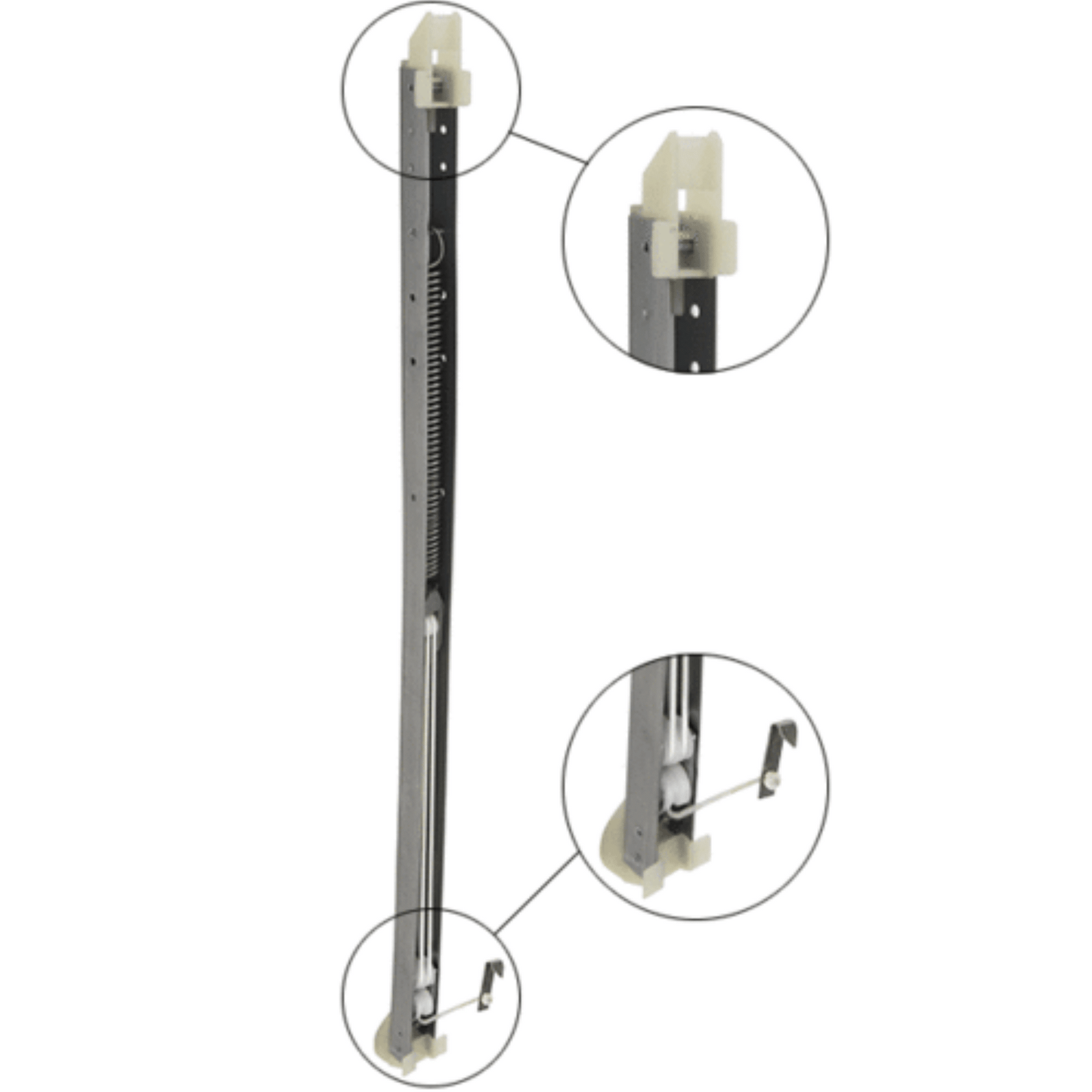 Window Balance - 33DS 55L F - Channel Block & Tackle for Non-Tilt Windows - Garage and Sliding Door Hardware